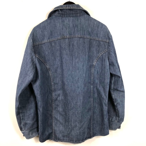 Vintage Jean Jacket Size M/L - Picture 2 of 6